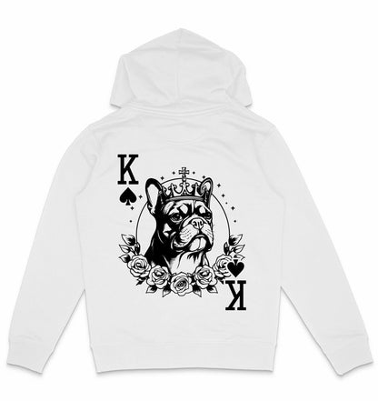 Pikkönig Französische Bulldogge - Organic Hoodie - Multitalenty