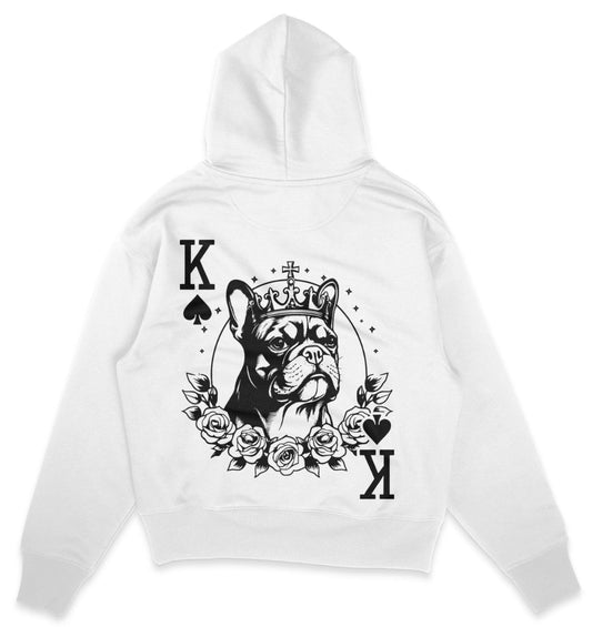 Pikkönig Französische Bulldogge - Organic Oversize Hoodie - Multitalenty