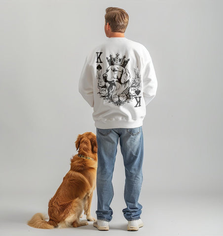 Pikkönig Golden Retriever - Organic Oversize Sweatshirt - Multitalenty