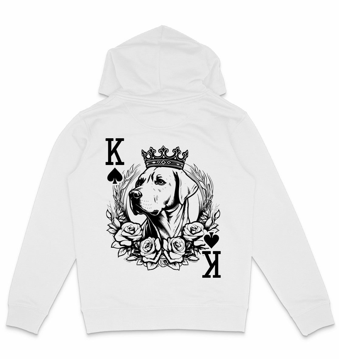 Pikkönig Labrador - Organic Hoodie - Multitalenty