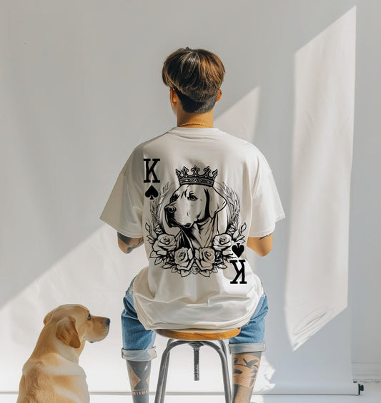 Pikkönig Labrador - Organic Oversize Shirt - Multitalenty