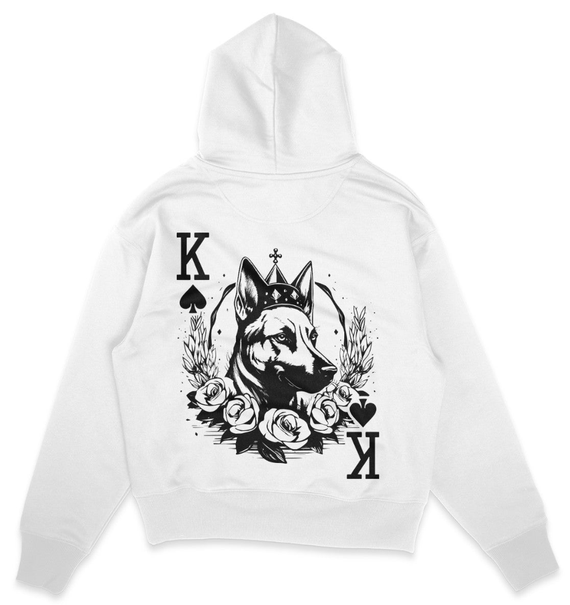 Pikkönig Malinois - Organic Oversize Hoodie - Multitalenty