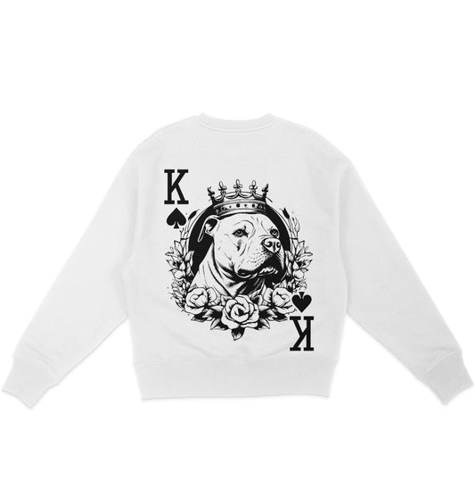 Pikkönig Staffordshire Bullterrier - Organic Oversize Sweatshirt - Multitalenty