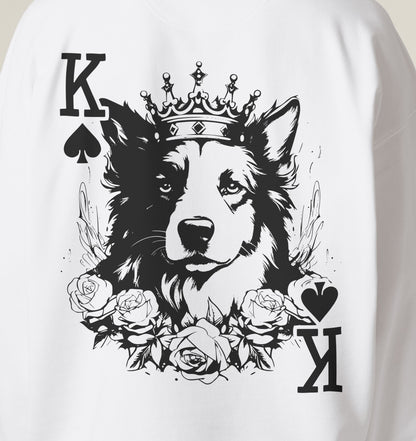 Pikkönig Border Collie - Organic Oversize Sweatshirt