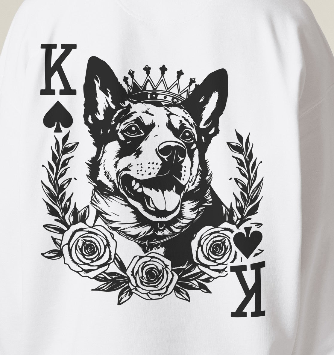 Pikkönig Australian Cattle Dog - Organic Oversize Sweatshirt