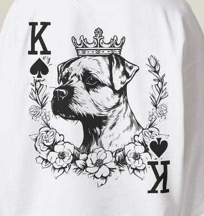 Pikkönig Border Terrier - Organic Oversize Sweatshirt