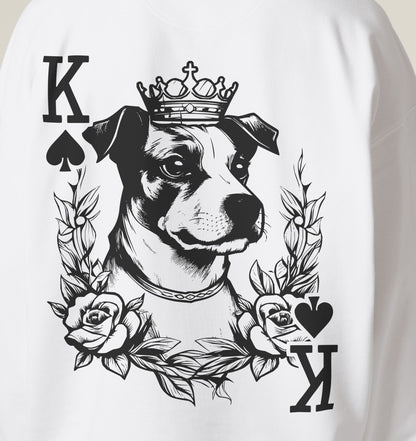 Pikkönig Jack Russell - Organic Oversize Sweatshirt