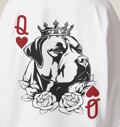 Herzkönigin Presa Canario - Organic Oversize Sweatshirt