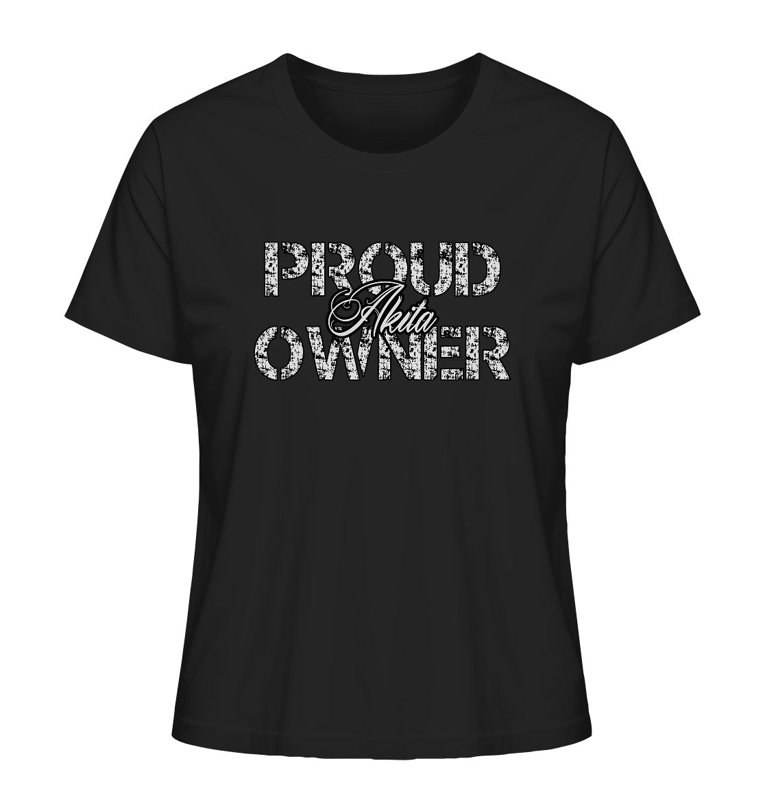 Proud Akita Owner - Ladies Organic Shirt - Multitalenty