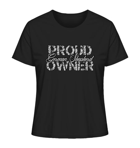 Proud German Shepherd Owner - Ladies Organic Shirt - Multitalenty