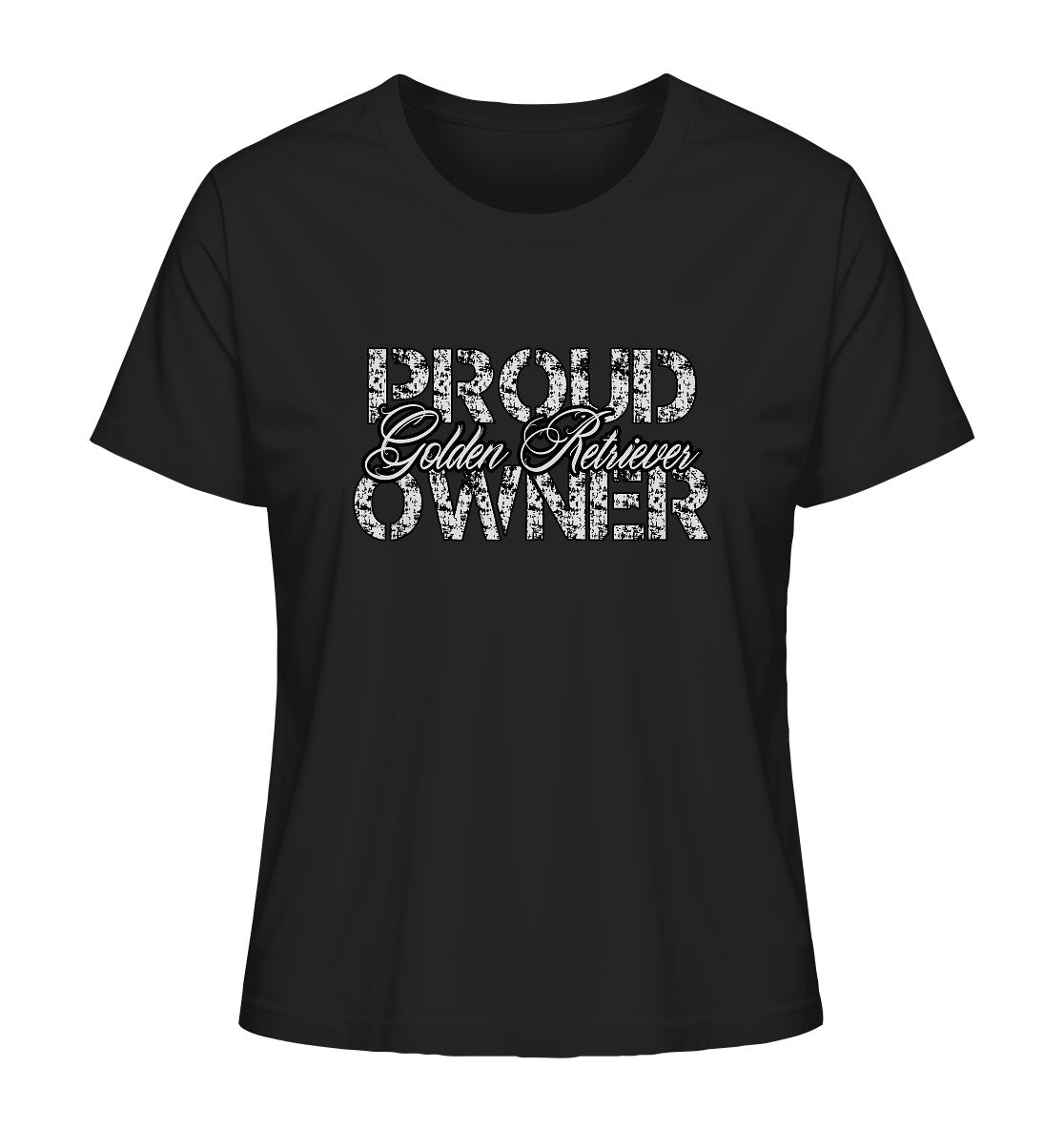 Proud Golden Retriever Owner - Ladies Organic Shirt - Multitalenty