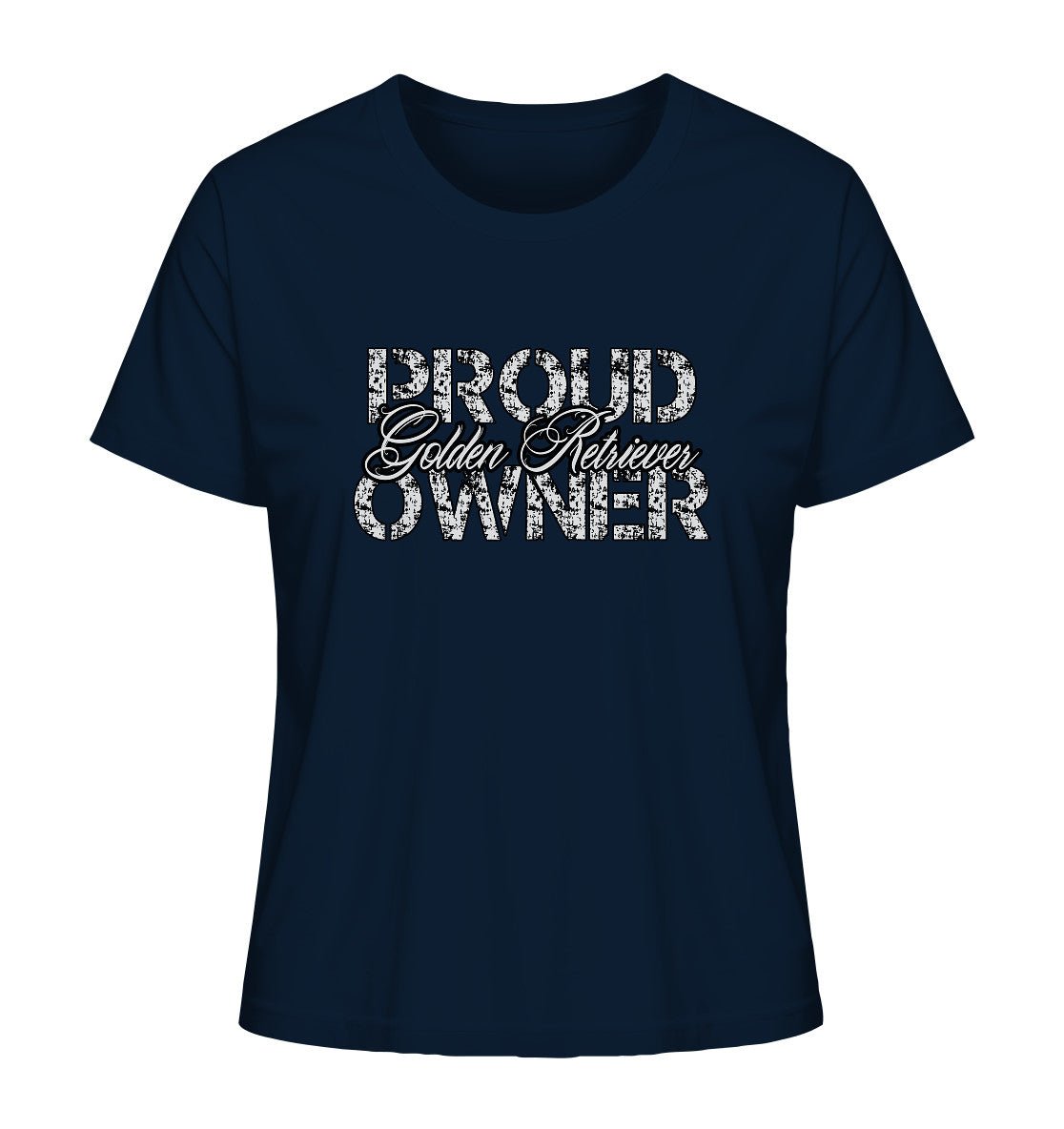 Proud Golden Retriever Owner - Ladies Organic Shirt - Multitalenty