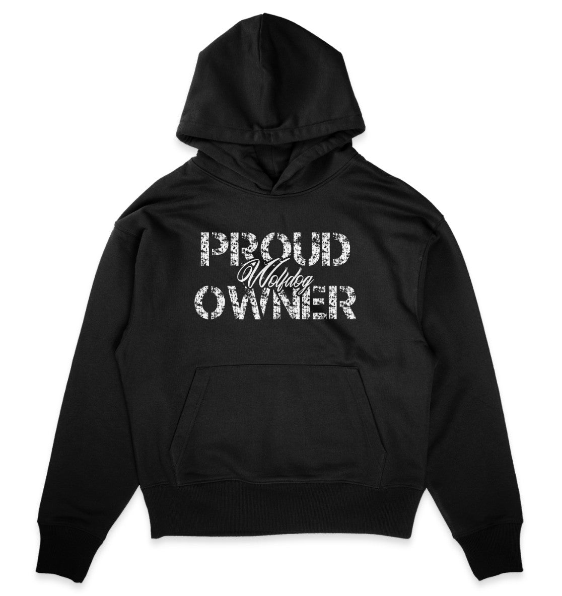 Proud Wolfdog Owner - Organic Oversize Hoodie - Multitalenty