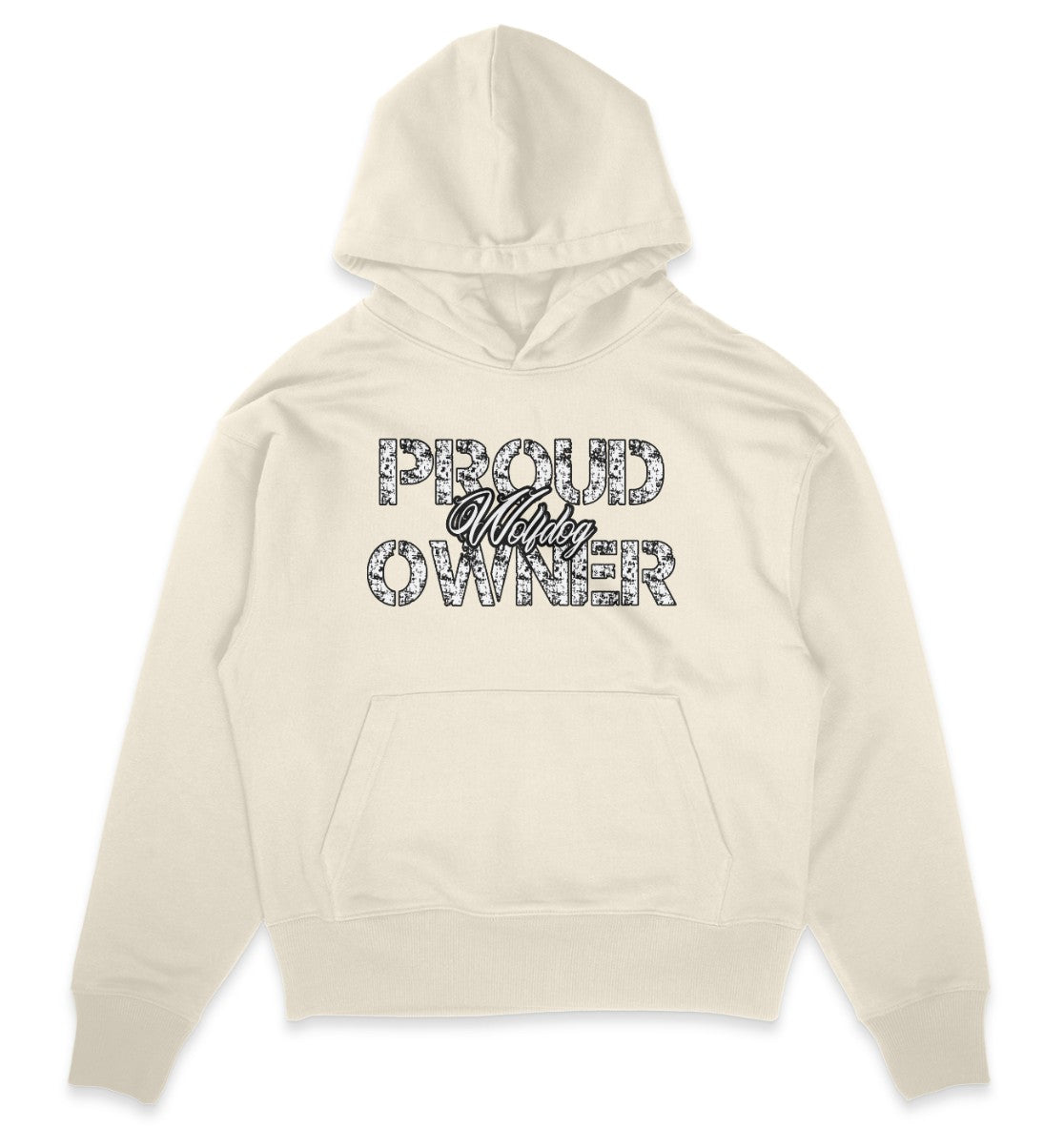 Proud Wolfdog Owner - Organic Oversize Hoodie - Multitalenty