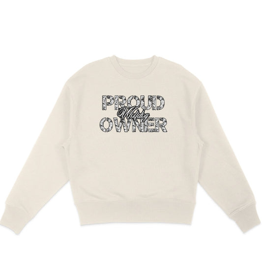 Proud Wolfdog Owner - Organic Oversize Sweatshirt - Multitalenty