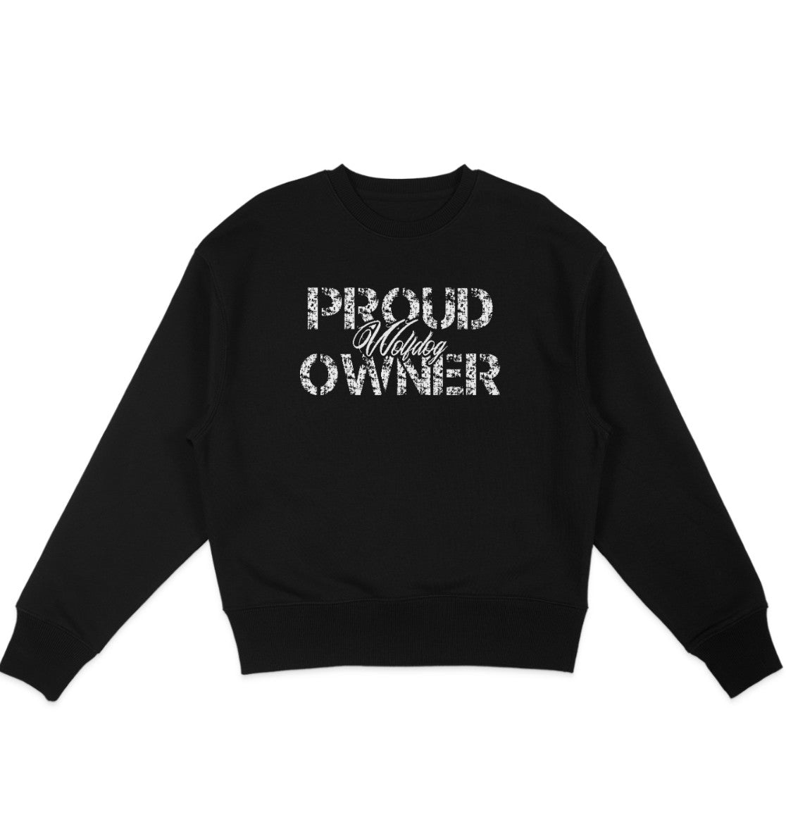 Proud Wolfdog Owner - Organic Oversize Sweatshirt - Multitalenty