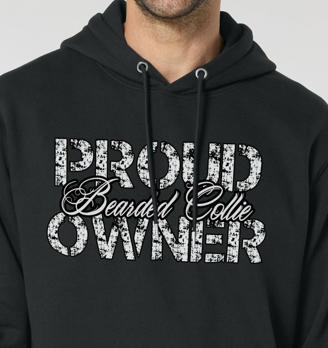 Proud Bearded Collie Owner – Organic Hoodie