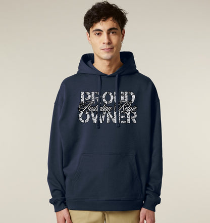 Proud Australian Kelpie Owner – Organic Oversize Hoodie