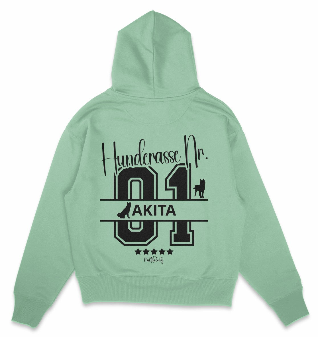 Nr. 01 Akita - Organic Oversize Hoodie