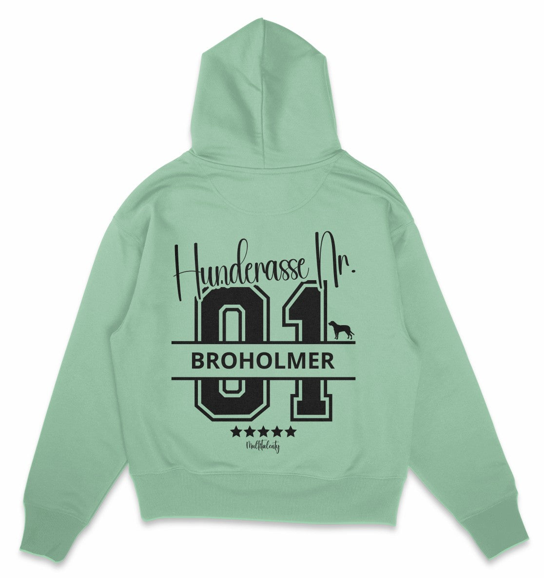 Nr. 01 Broholmer - Organic Oversize Hoodie