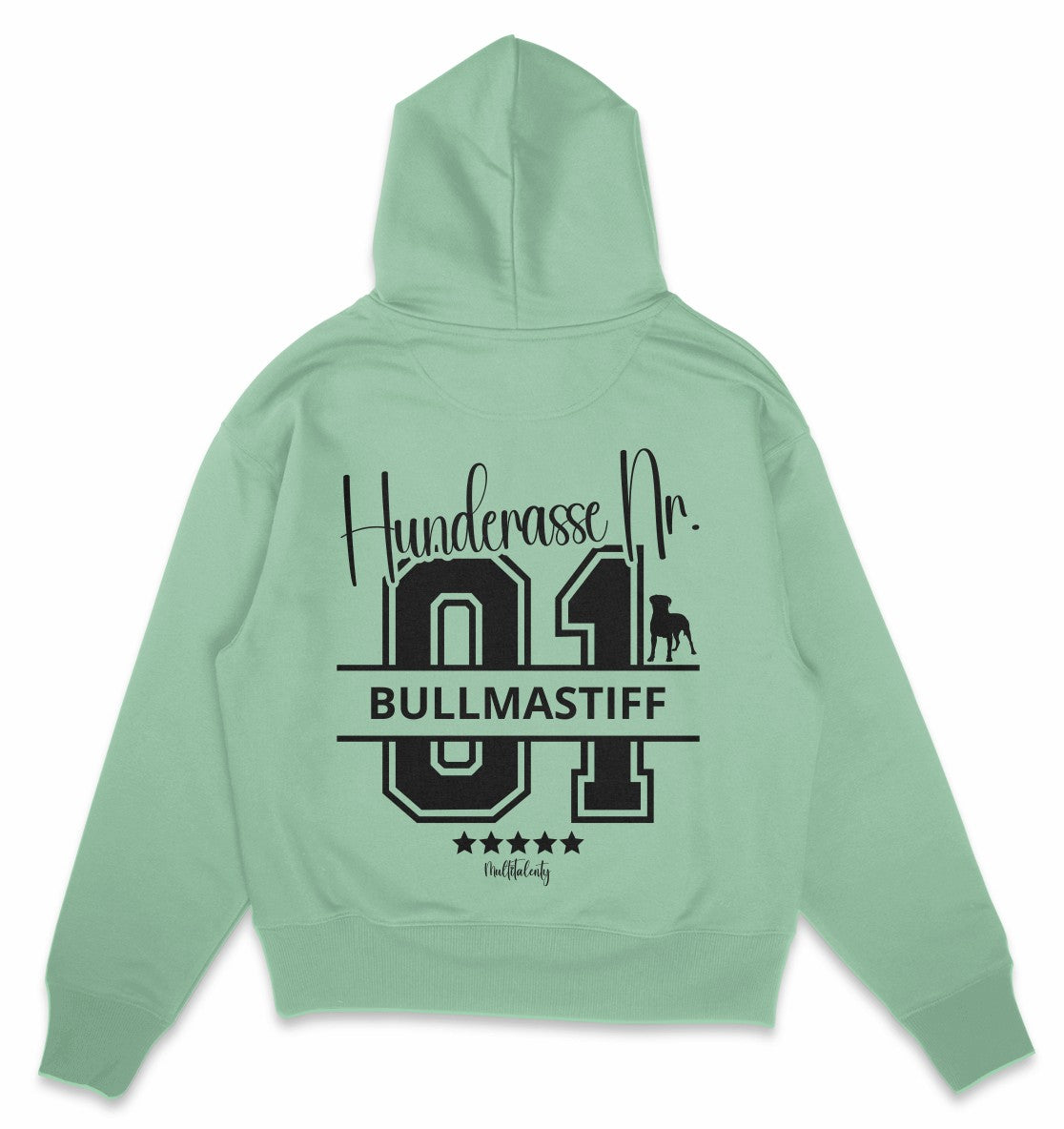 Nr. 01 Bullmastiff - Organic Oversize Hoodie