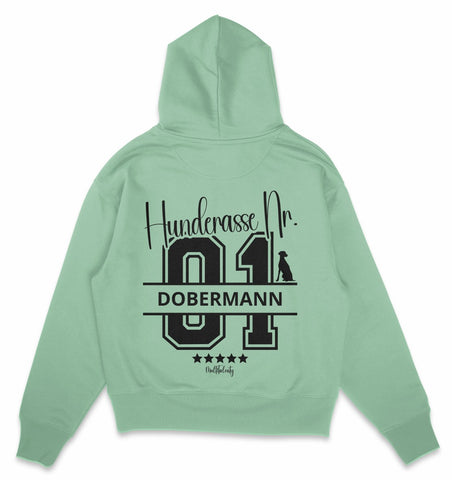 Nr. 01 Dobermann - Organic Oversize Hoodie