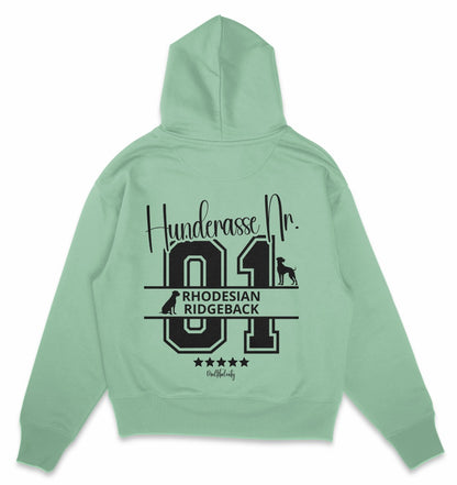 Nr. 01 Rhodesian Ridgeback - Organic Oversize Hoodie