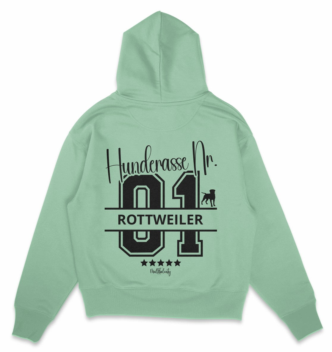 Nr. 01 Rottweiler - Organic Oversize Hoodie