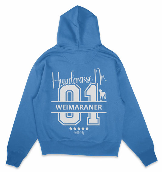 Nr. 01 Weimaraner - Organic Oversize Hoodie