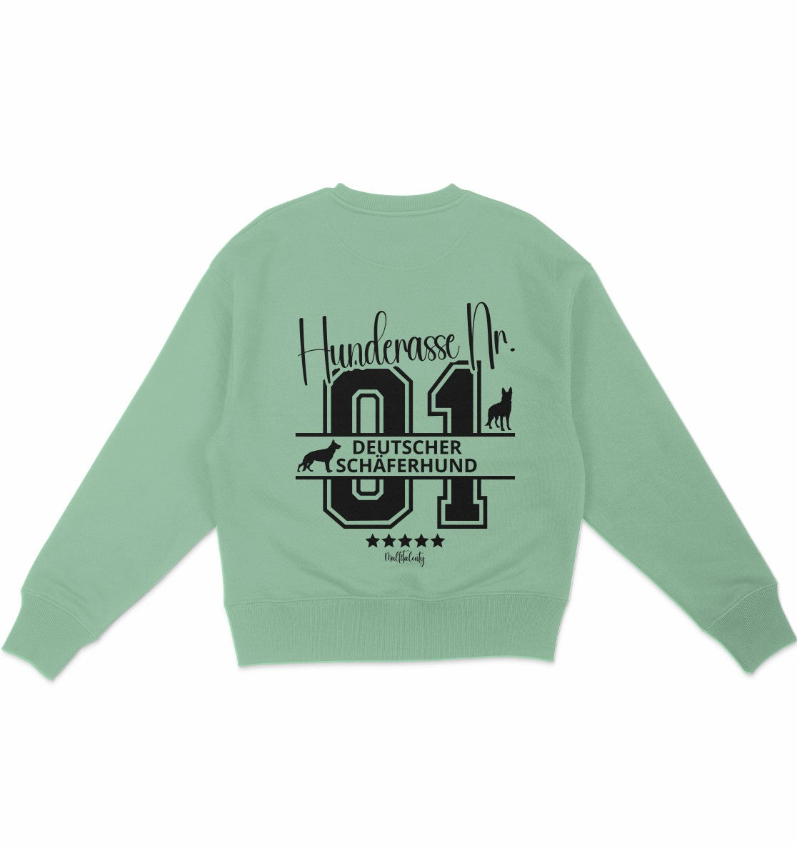 Nr. 01 Deutscher Schäferhund - Organic Oversize Sweatshirt