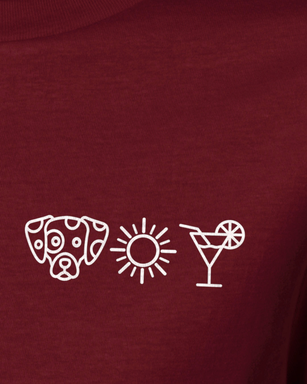 Dalmatiner - Sonne Cocktail - Ladies Organic Shirt