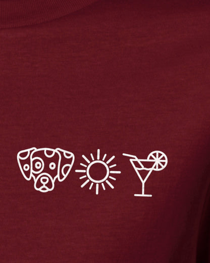 Dalmatiner - Sonne Cocktail - Ladies Organic Shirt
