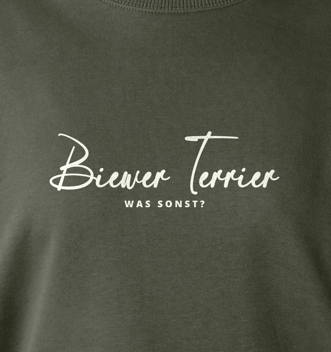 Was sonst? Biewer Terrier - Ladies Organic Shirt