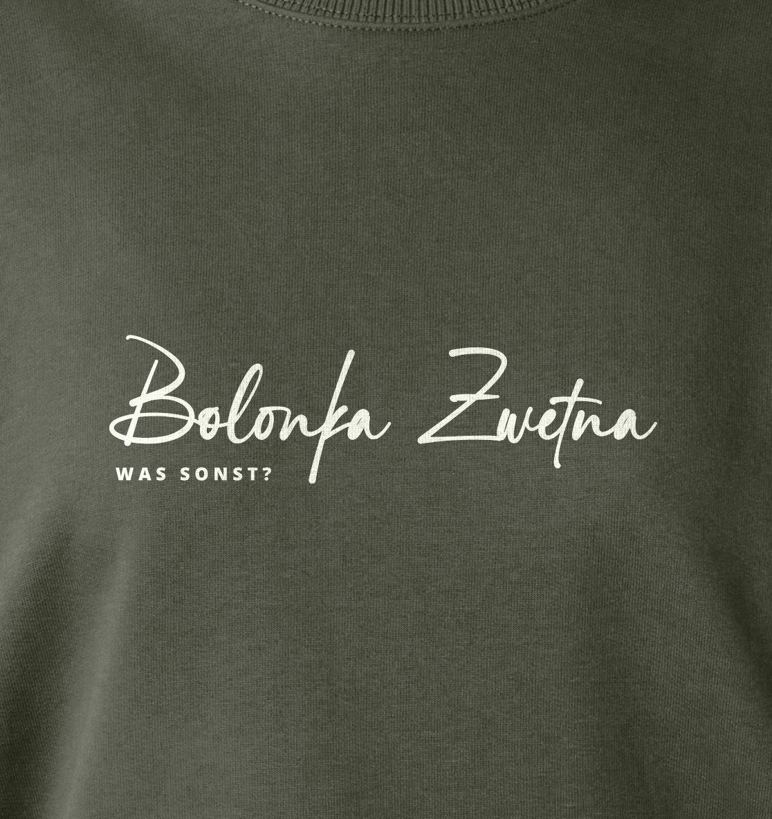 Was sonst? Bolonka Zwetna - Ladies Organic Shirt