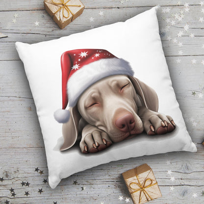 X-mas Weimaraner - Kissen 40x40cm