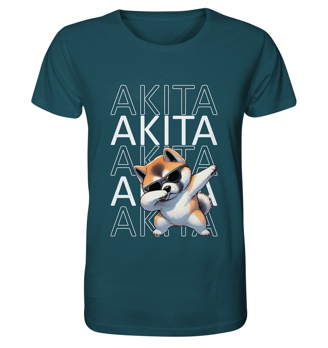 Akita Dab - Organic Shirt - Multitalenty