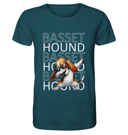 Basset Hound Dab - Organic Shirt - Multitalenty