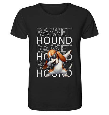 Basset Hound Dab - Organic Shirt - Multitalenty