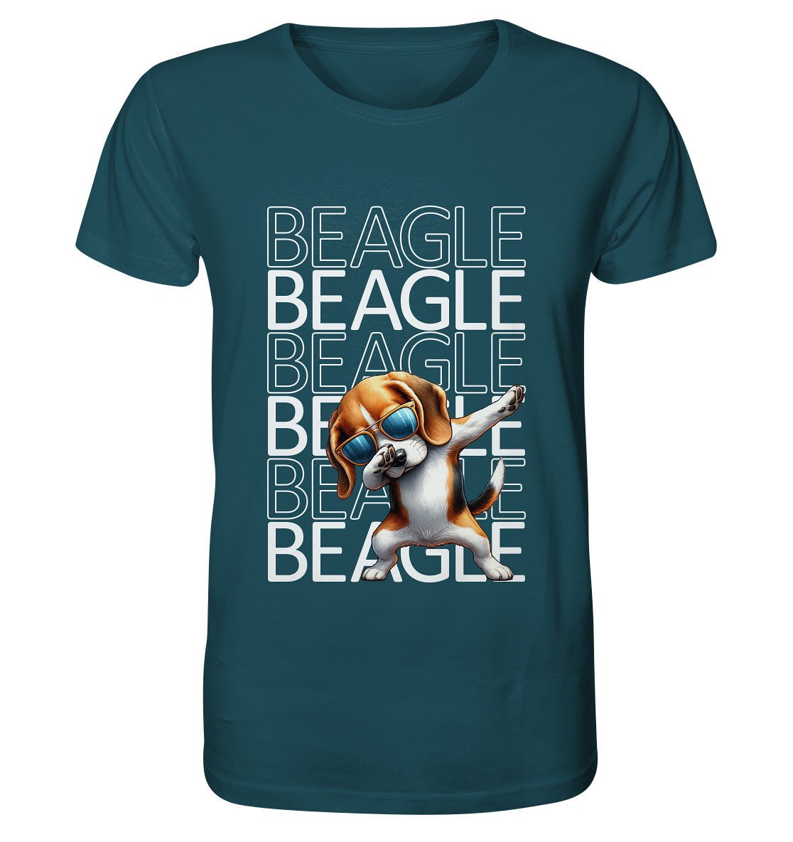 Beagle Dab - Organic Shirt - Multitalenty