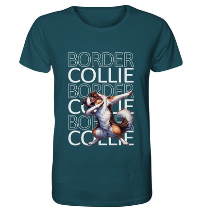 Border Collie Dab - Organic Shirt - Multitalenty