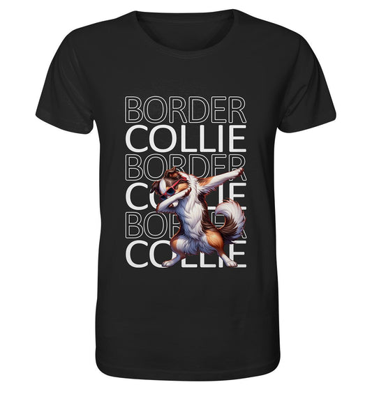 Border Collie Dab - Organic Shirt - Multitalenty