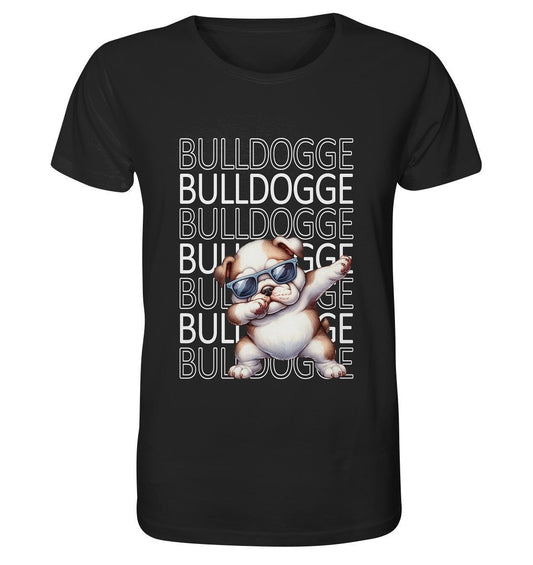 Bulldogge Dab - Organic Shirt - Multitalenty