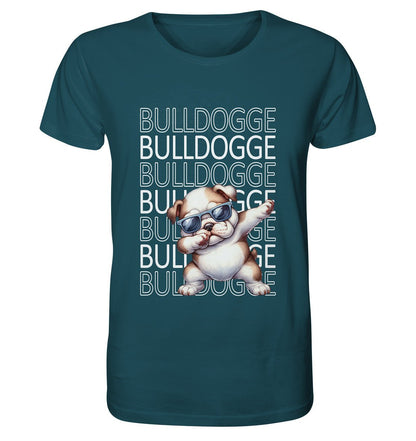 Bulldogge Dab - Organic Shirt - Multitalenty