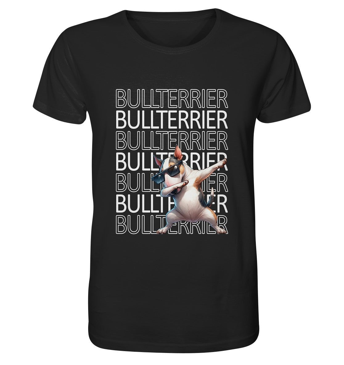 Bullterrier Dab - Organic Shirt - Multitalenty