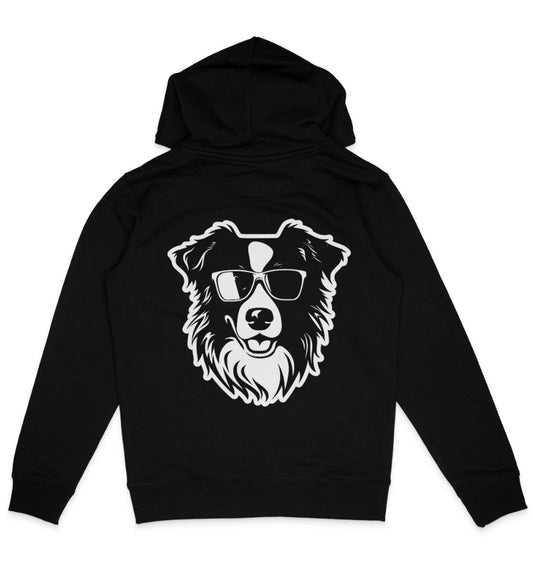 B&W Australian Shepherd - Organic Hoodie - Multitalenty