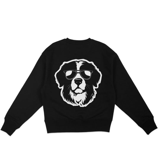 B&W Berner Sennenhund - Organic Oversize Sweatshirt - Multitalenty
