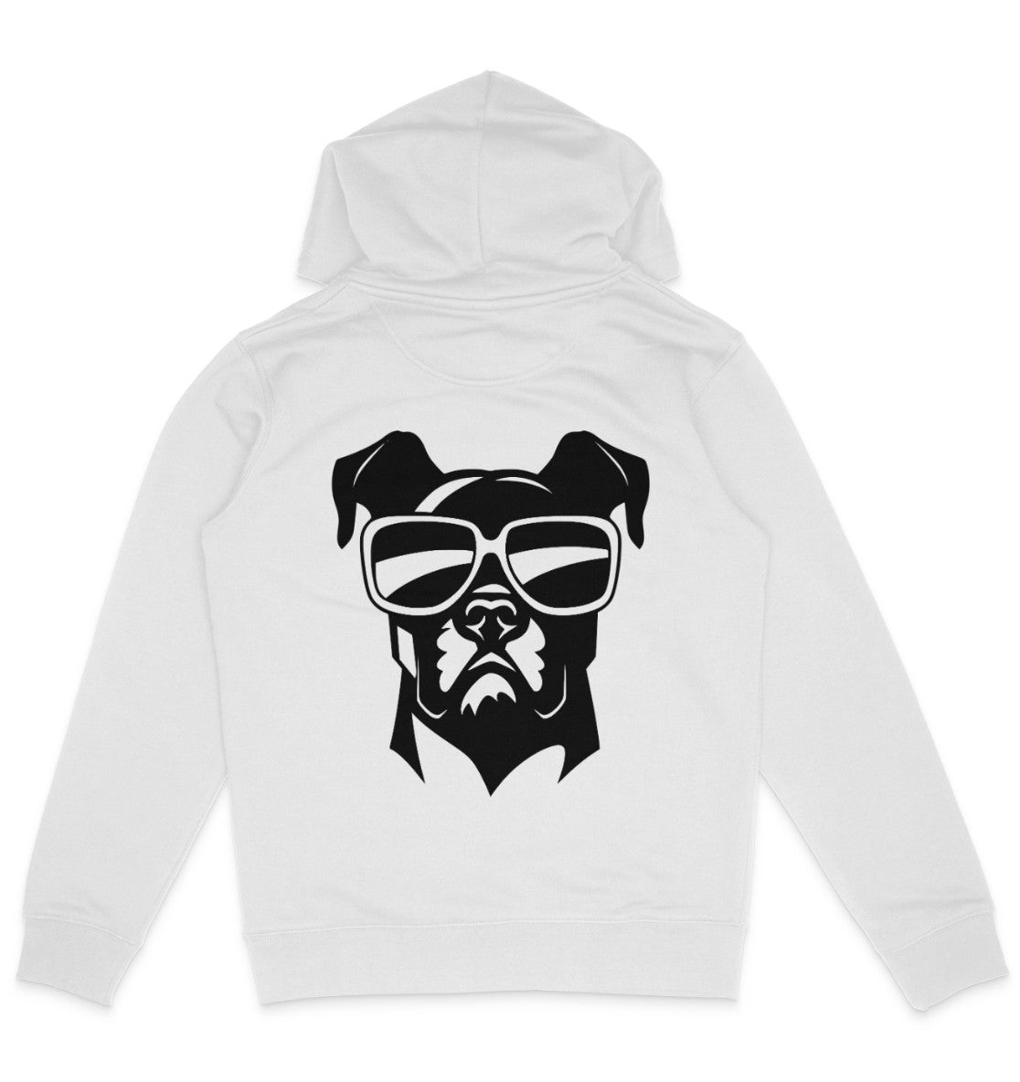 B&W Boxer - Organic Hoodie - Multitalenty