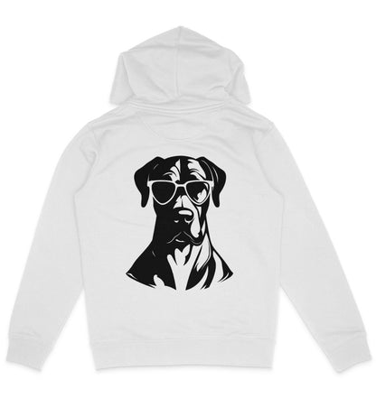 B&W Deutsche Dogge - Organic Hoodie - Multitalenty