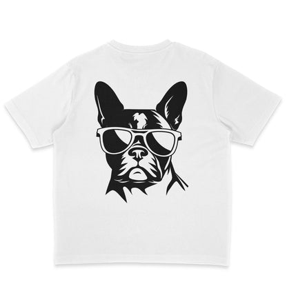 B&W Französische Bulldogge - Organic Relaxed Shirt - Multitalenty