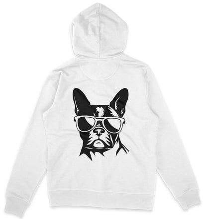 B&W Französische Bulldogge - Organic Zipper - Multitalenty